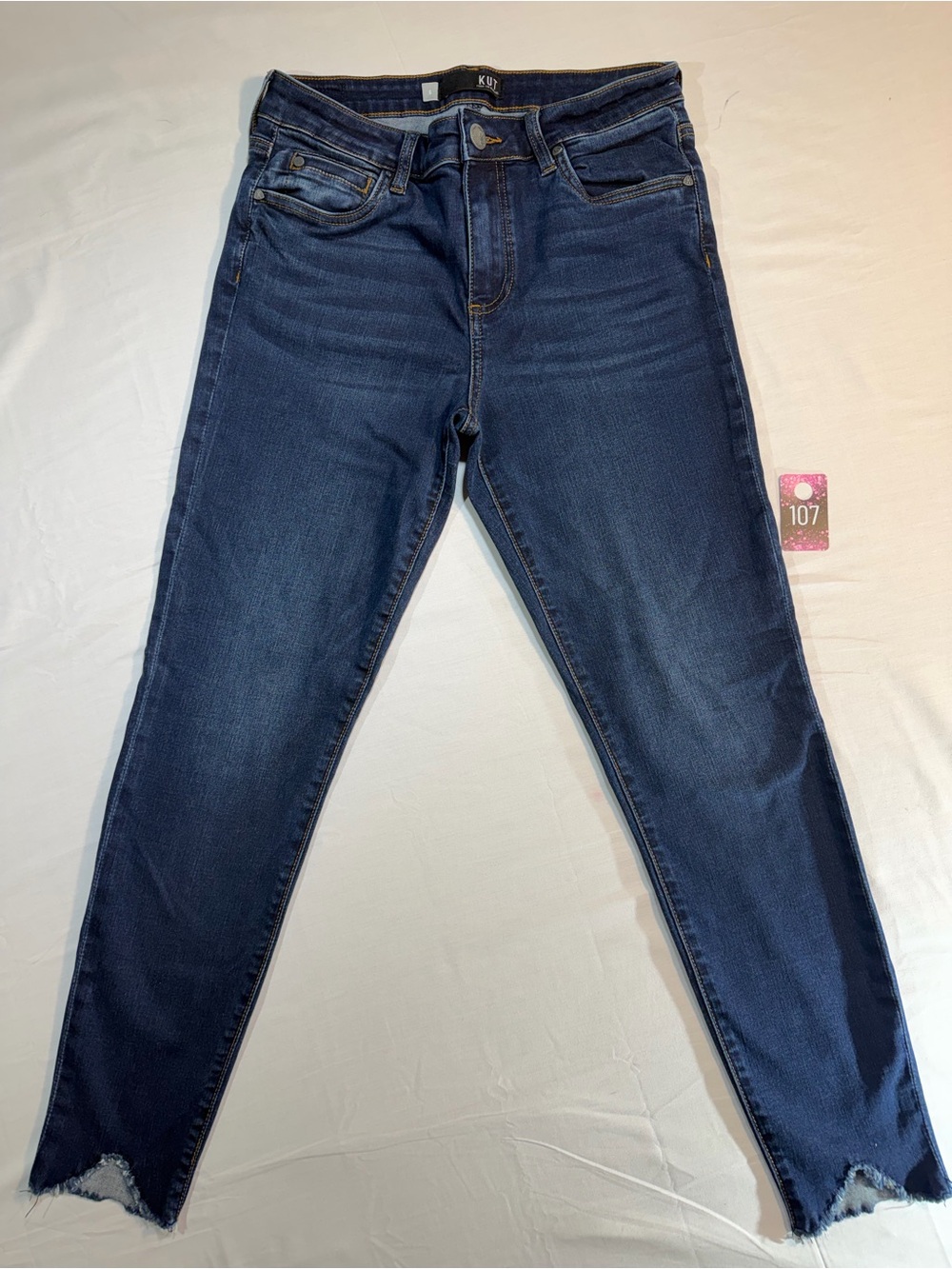 KUT Donna Fab Ab Ankle Skinny Jeans; Size: 6